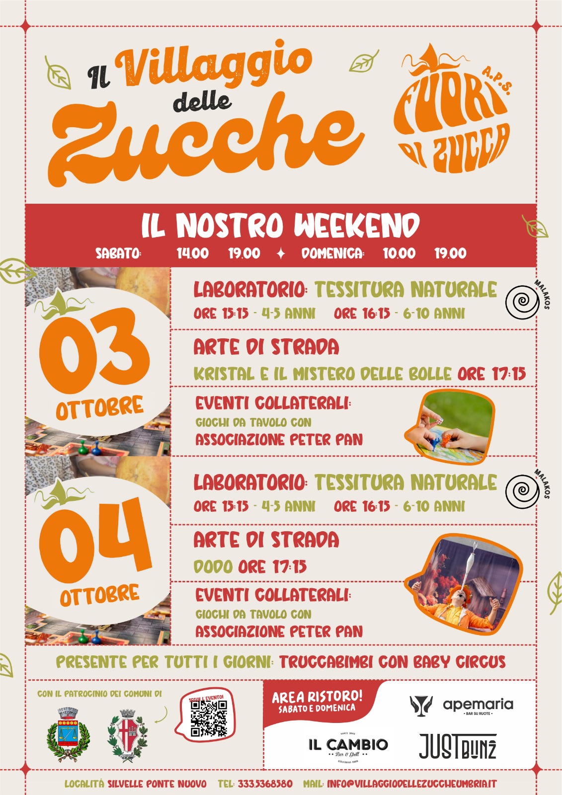 Week End 3-4 Ottobre