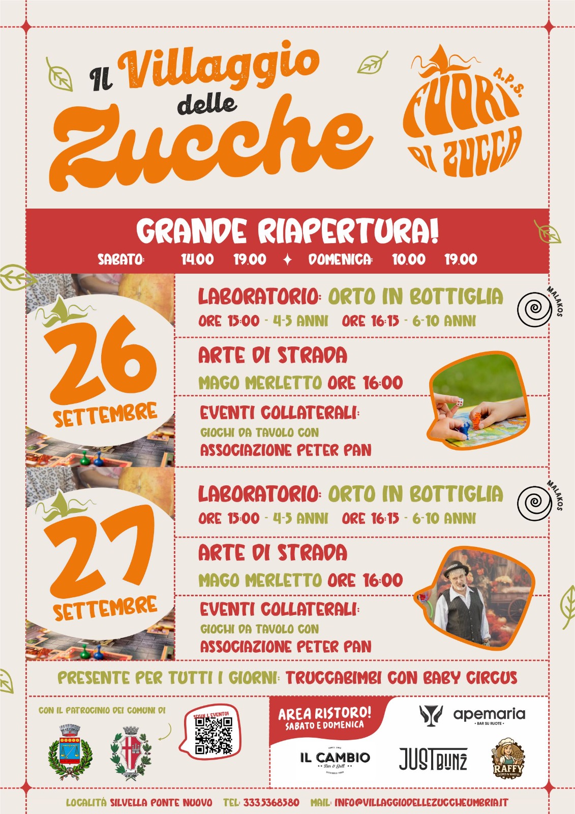 WEEK END DI APERTURA